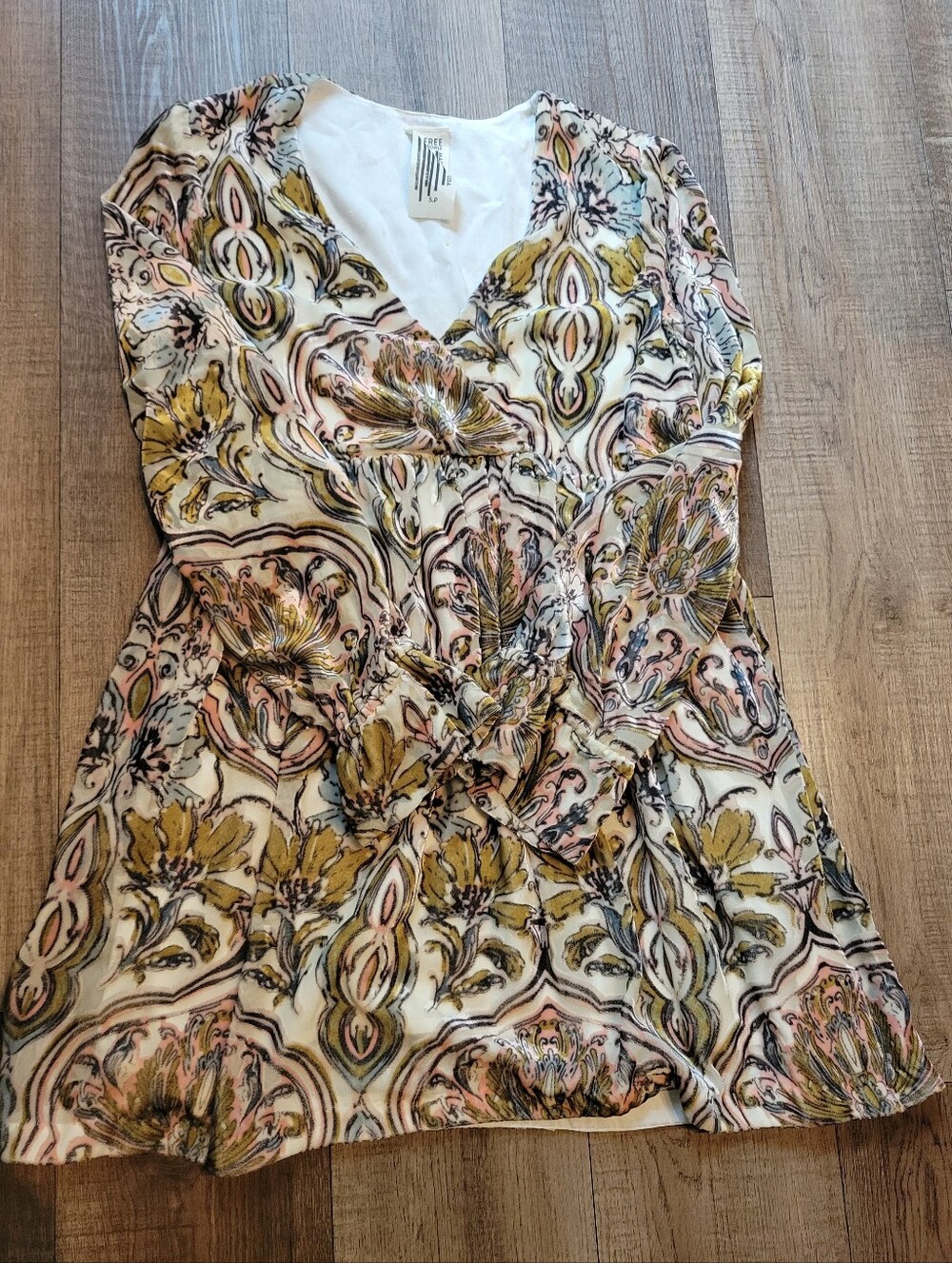 Free People Velvet Mini Dress